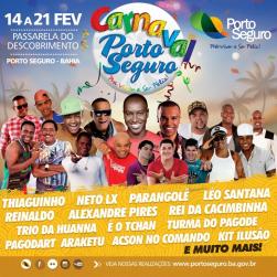 panfleto Carnaval Porto Seguro 2015