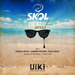 panfleto Skol Beats Sunset