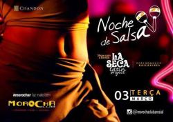 panfleto Noche de Salsa - La Seca Latin Project