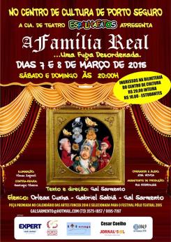 panfleto 'A Famlia Real... Uma Fuga Desordenada'