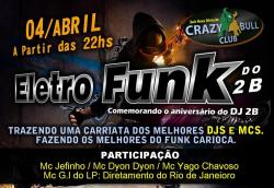 panfleto Eletro Funk do 2B