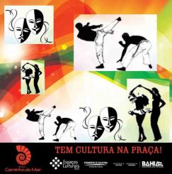 panfleto Roda de capoeira