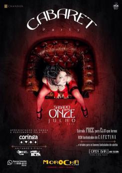 panfleto Cabaret Party