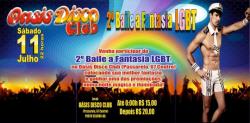 panfleto 2 Baile a fantasia LGBT