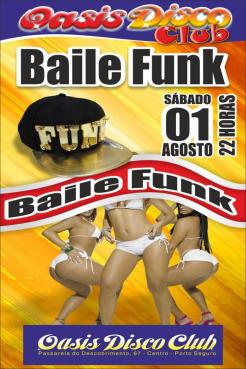 panfleto Baile Funk