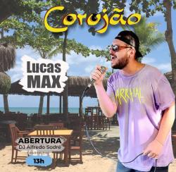 panfleto Lucas Max + Jogo do Brasil
