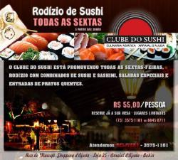 panfleto Rodzio de Sushi 