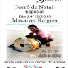 panfleto Forr de Natal - Macaiver Raigner