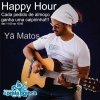 panfleto Happy Hour com Y Matos