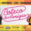 panfleto Boteco das Amigas