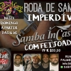 panfleto Samba InCasa + Dj Mary