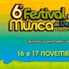 panfleto 6 Festival Internacional de Msica do Descobrimento 