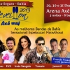 panfleto Reveillon Ax Moi 2013 - Babado Novo, Ivete Sangalo, Eva, Jammil, Tomate, Capito Ax