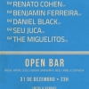panfleto P na Praia Reveillon