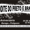 panfleto Noite do preto e Branco - Niver Barega e Potiguara