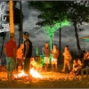 panfleto Luau Sol Beach