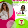 panfleto Elba convida Toni Garrido