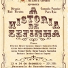 panfleto A Histria de Zefinha
