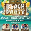 panfleto Ressaca de Carnaval Beach Party