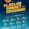 panfleto FlyClub Sunset Sessions: Aguinaz
