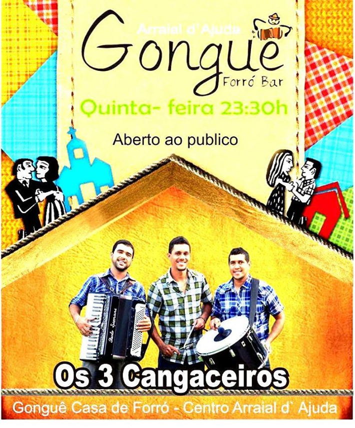 Cartaz  - Gongu Bar - Rua Carlos Alberto Parracho, Quinta-feira 23 de Abril de 2015