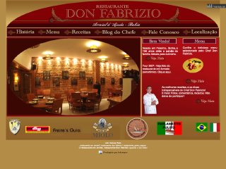 panfleto Restaurante Don Fabrizio